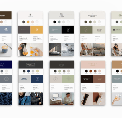 Brand Boards & Logo Kit Bundle Templates