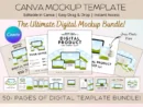 50 Etsy Listing Mock-up Canva Templates
