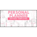 Personal Planner Canva Templates