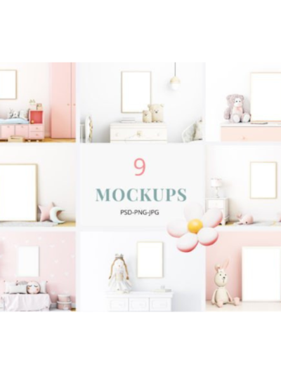 Frame Mockup Kids Bundle