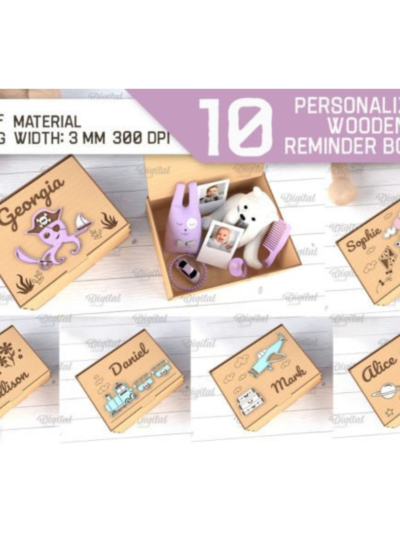 Memory Box for Baby Lasercut Bundle