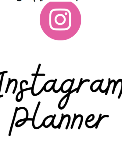 INSTAGRAM - Social Media Planner