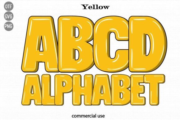 Yellow Font