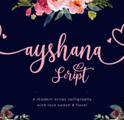 Ayshana Script Font