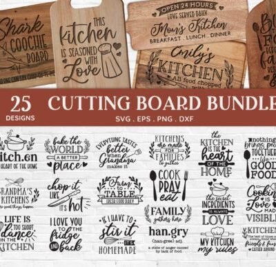 Cutting Board Svg | Kitchen Pot Holder