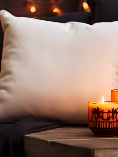 Halloween Pillow Mockup Bundle