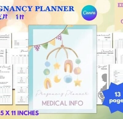 Editable Pregnancy Planner