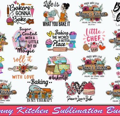 Funny Kitchen Sublimation Bundle