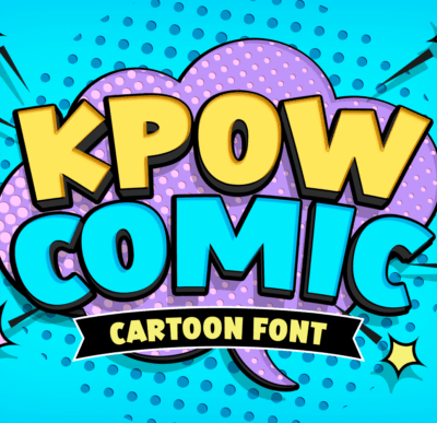 Kpow Comic Font