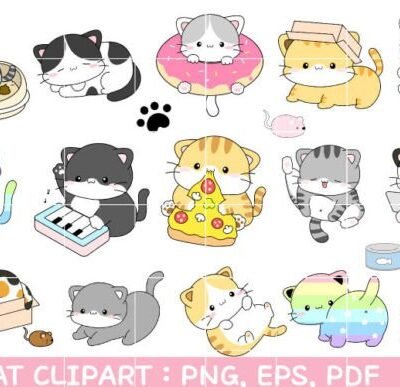 Cat Clipart Clipart Graphic