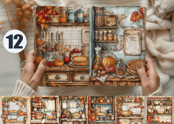 Cozy Thanksgiving Kitchen Junk Journal