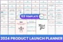 2024 Product Launch Planner Canva