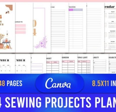 2024 Sewing Project Planner