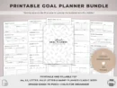 Goals Planner Bundle Monthly Budget