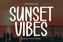 Sunset Vibes Font