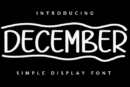 December Font