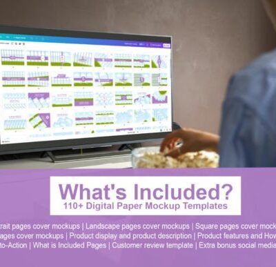 Digital paper mockup