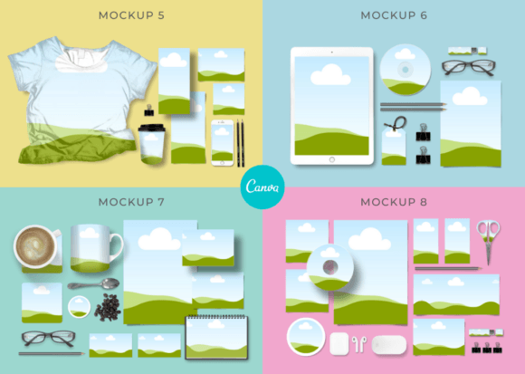 Ultimate Canva Mockup Bundle