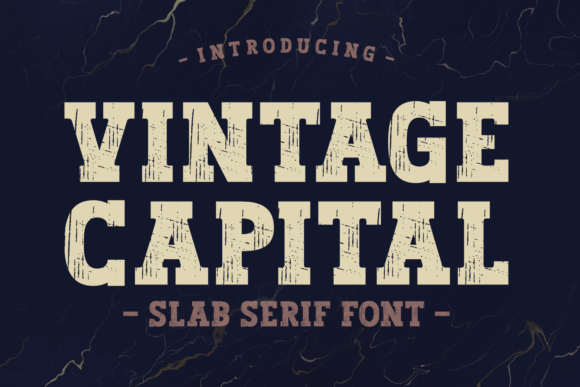 Vintage Capital Font