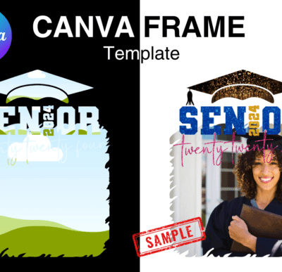 Senior 2024 Canva Frame