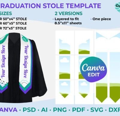 Graduation Stole Template