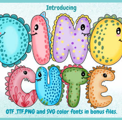 Dino Cute Font