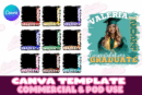 Graduation Shirt Design Canva Template