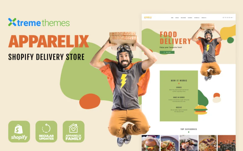 Apparelix Food Delivery