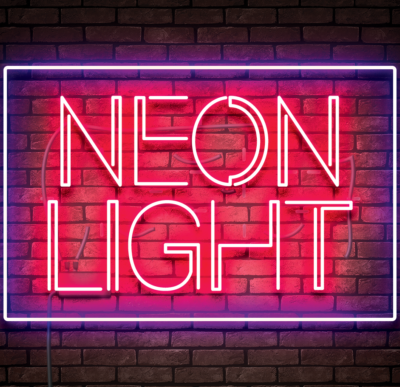 Neon Light Font