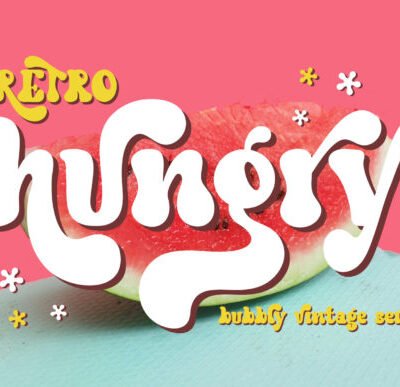 Retro Hungry Font