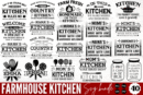 Farmhouse Kitchen Svg Bundle