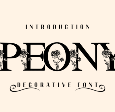 Peony Font