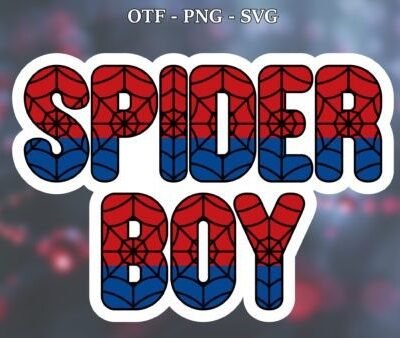 Spider Boy Font