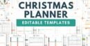 Christmas Planner Canva Templates