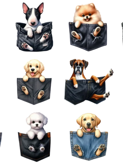 تصاميم مخالب الكلب في الجيبة رائعة جدا عدد 23 تصميم جودة عالية