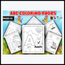 ABC Alphabet Coloring Pages for Kids