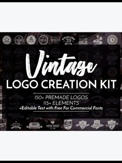 Vintage Logo Creation Kit