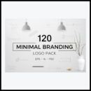 120 Minimal Branding Logo Pack