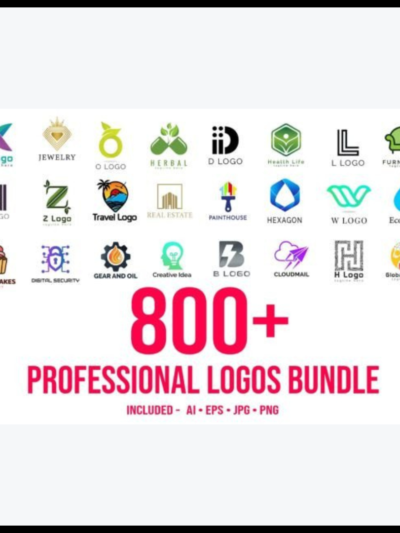 800+ Professional Logos Bundle