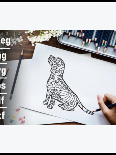 Beagle Dog for Adult Coloring Book Kids