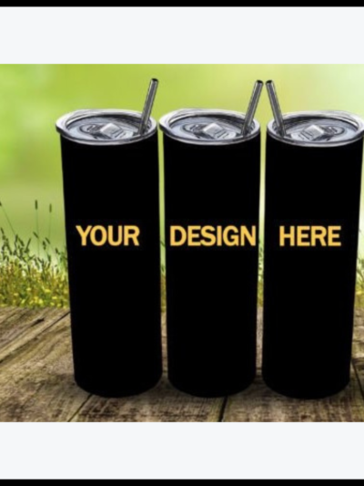 Tumbler Mockup Canva and Psd File