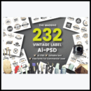 232 VINTAGE LABEL
