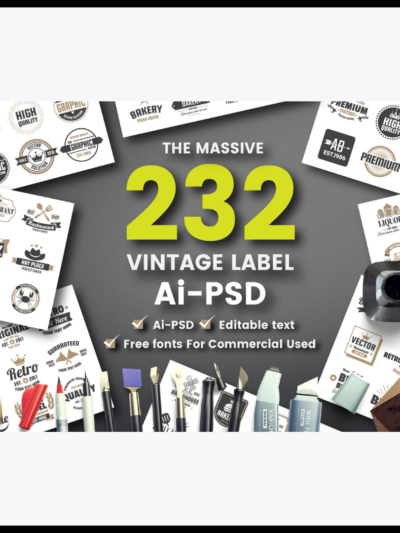 232 VINTAGE LABEL