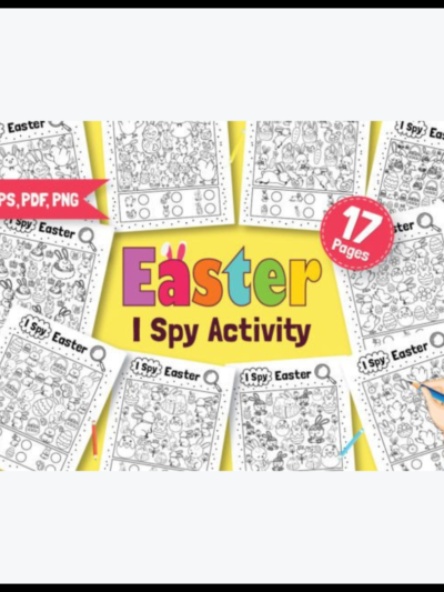 I Spy Activity Book for Kids, KDP