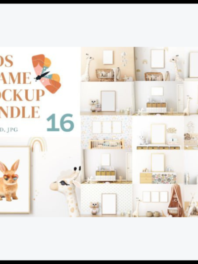 Frame Mockup Kids Bundle