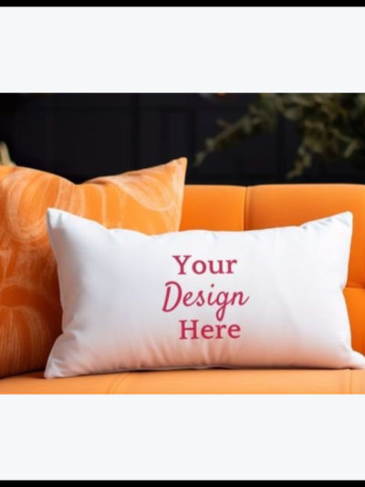 Pillow Mockup For Canva