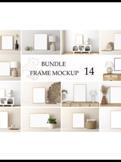 Frame Mockup Bundle Boho