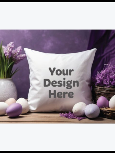 Pillow Mockup, Easter Pillow Mockup