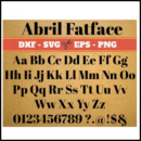 Abril_Fatface