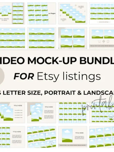 LISTING MOCK-UP VIDEO TEMPLATE (ETSY SIZE)
